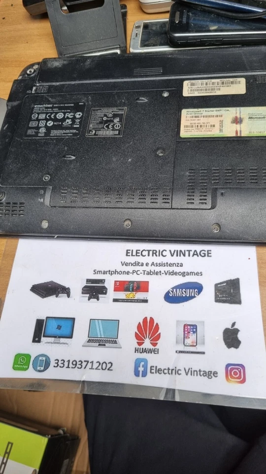 9044N-PC Portatile NetBook eMachines EM350 NAV51 - Image 3 of 3