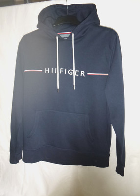 Tommy Hilfiger ***Sweatshirt  /Hoodie Herren***Dunkel blau mit Logo***Gr L