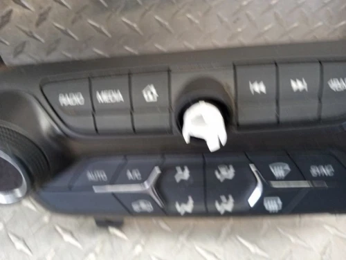 16-19 CORVETTE STINGRAY C7 INST PANEL TRIM PLATE FOR CLUSTER AND RADIO