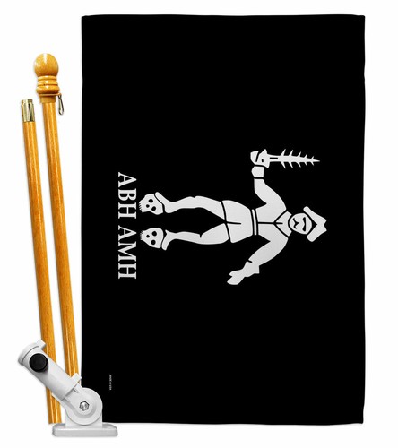 Bartholomew Roberts 2nd Garden Flag Coastal Pirate Gift Yard House Banner - Picture 6 of 19