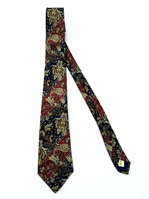 402  )   MARKS  & SPENCER  MEN'S  TIE   100%  POLYESTER  MADE IN