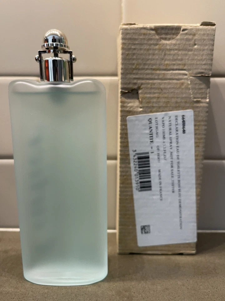 Туалетная вода-спрей CartIer Declaration BOIS BLEU ZESTE 3,3 унции/100 мл тестер НОВАЯ В КОРОБКЕ РЕДКАЯ - Изображение 4 из 4