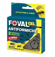 ANTI FORMICHE ESCA FORMICA TRIANGOLARE FOVAL GEL ULTRA PRONTA ALL'USO ADAMA 10gr