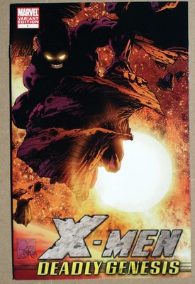X-MEN DEADLY GENESIS # 1 US Comic 2006 QUESADA VARIANT COVER