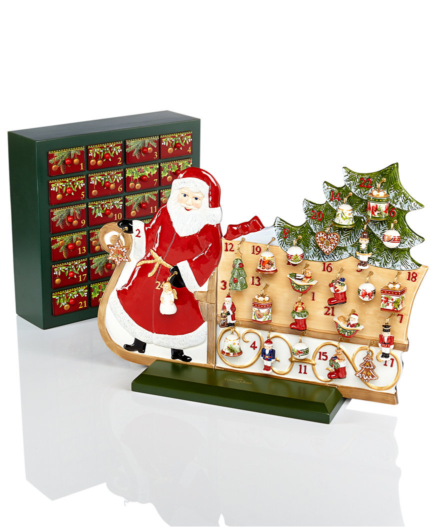 Villeroy & Boch CHRISTMAS TOYS MEMORY: ADVENT CALENDAR SANTA Villeroy & Boch CHRISTMAS TOYS MEMORY: ADVENT CALENDAR SANTA