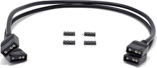 Addressable RGB Extension Cable - 30CM/ 2 Pack, Model Number: F04-01ARGB30-2P