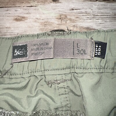 REI Convertible Green Hiking Pants Mens Size L 30L | eBay