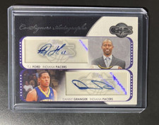 2008-09 Topps Co-Signers Danny Granger & TJ Ford RC DUAL Auto #d /43 SSP  Pacers