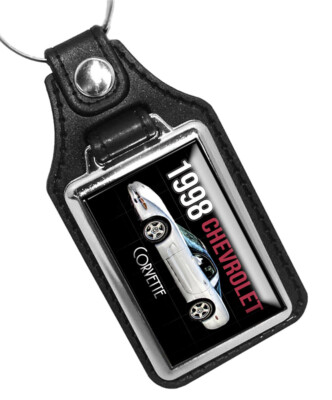 1998 C5 Corvette Hard Top Muscle Car Key Ring – Unbranded Classic Design