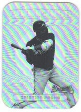 2020 Bowman's Best Cristian Pache #FFDC-CP Franchise 2020 Die Cuts
