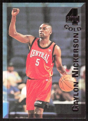 1994-95 823D Classic Draft GAYLON NICKERSON Rookie Atlanta Hawks #34