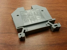 DINNECTORS SINGLE LEVEL TERMINAL BLOCK, 6MM, 800V, DN-T8