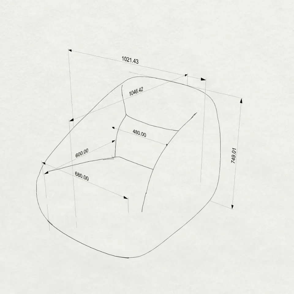 Sofá Salón Inflable - Ropa Lavable 300lbs PVC 60W Bomba Incluida (102x104cm) Foto 2 de 4