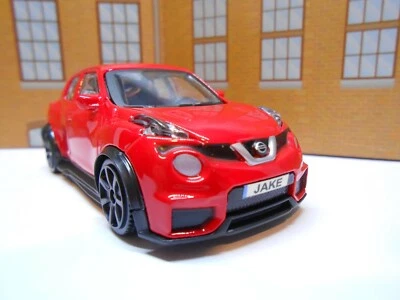 NISSAN JUKE PERSONALISED NAME PLATES Toy Car 1:43 scale DAD BOY BIRTHDAY BOXED