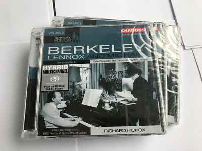 Lennox Berkeley : Berkeley Edition, the Volume 3 SUPER AUDIO CD SACD NEW SEALED