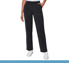 Mondetta Ladies' PINTUCK Straight Leg Pant BLACK S, M  XL/ BLUE M,L XL 1668521