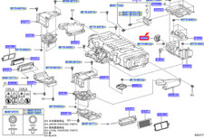 Connecteur de batterie de moteur d'entraînement TOYOTA HIGHLANDER MK4 G92Z247070