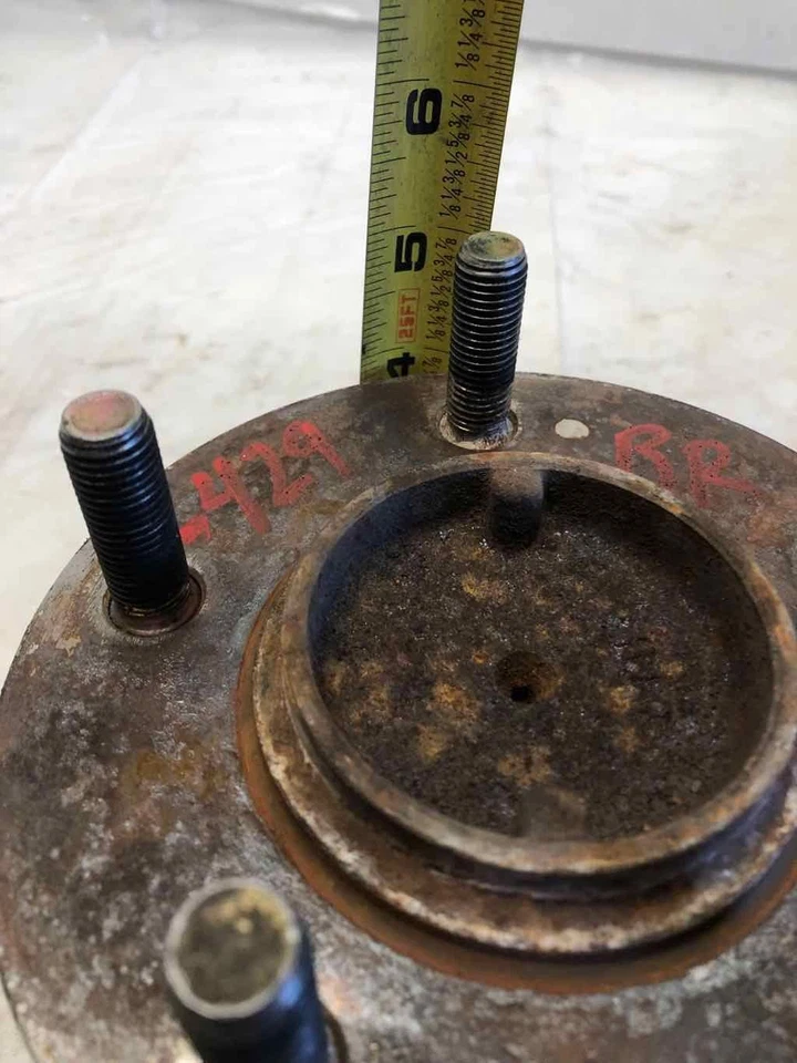 Conjunto de cojinete de cubo de rueda de pasajero trasero derecho Hyundai XG350 2001-2005 sedán Foto 4 de 4