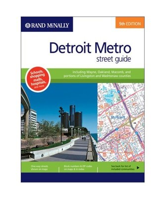 Rand McNally Detroit Metro Street Guide: Including Wayne, Oakland, Macomb, and P