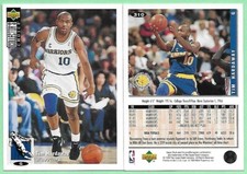 1994-95 Upper Deck Collector's Choice Tim Hardaway #310 Golden State Warriors👍