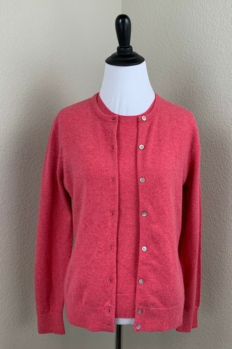 Lands End XS Cashmere Cardigan Sweater 