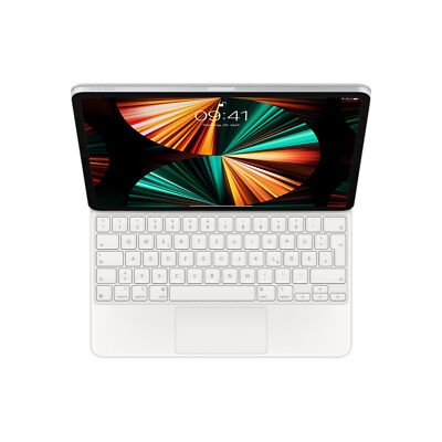 Apple Magic Keyboard für das 12,9'' iPad Pro 5. Gen., Weiß - Deutsch