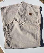 CARHARTT Men  s Pants Dungaree B151 TAN 40 x 32