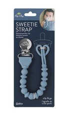 Itzy Ritzy Sweetie Beaded Strap Pacifier Clip, Blue FREE SHIPPING