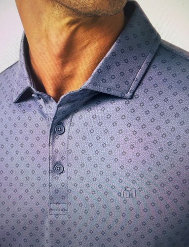 Travis Mathew Men's Final Drive Golf Polo Shirt, Men’s XLarge