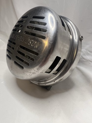 Vintage Harley-Davidson Chrome Horn with Cover – Embossed Logo, 58 Marked - Picture 5 of 11