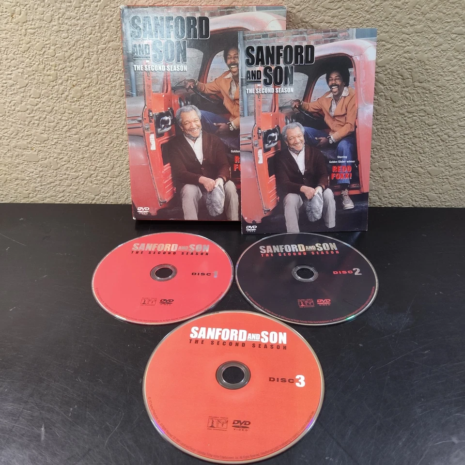 Sanford and Son: Complete Seasons 1, 2, 4, 5, & 6. VERY GOOD  Foto 4 de 4