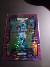 2023 Prizm Football #351, DERIUS DAVIS RC, PURPLE PRIZM