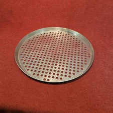 Pizza Pan with Holes 14 Inch  Aluminum Pan for Oven Round Rust-Free