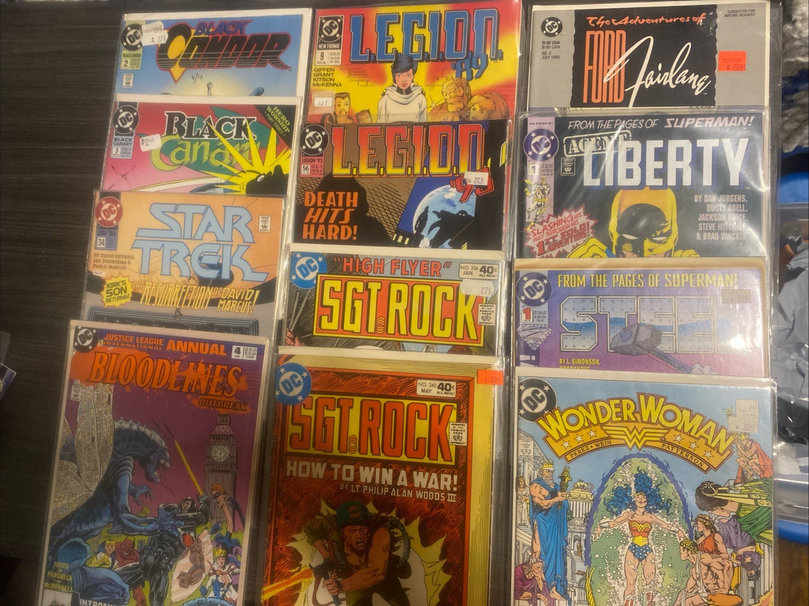 Vintage DC Comic Book Lot