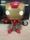 Funko Pop Iron Man 02 Marvel Avengers End Game Mega 18" Figure Rare Exclusive