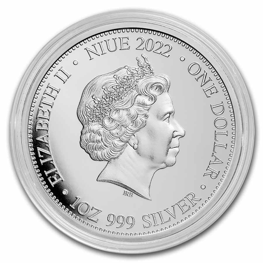2022 Niue 1 oz Silver Apex Predators: Komodo Dragon vs Tiger BU | eBay