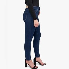Seven7 Womens Argon Dark Wash High Rise Skinny Jeans Size 12 / 8005