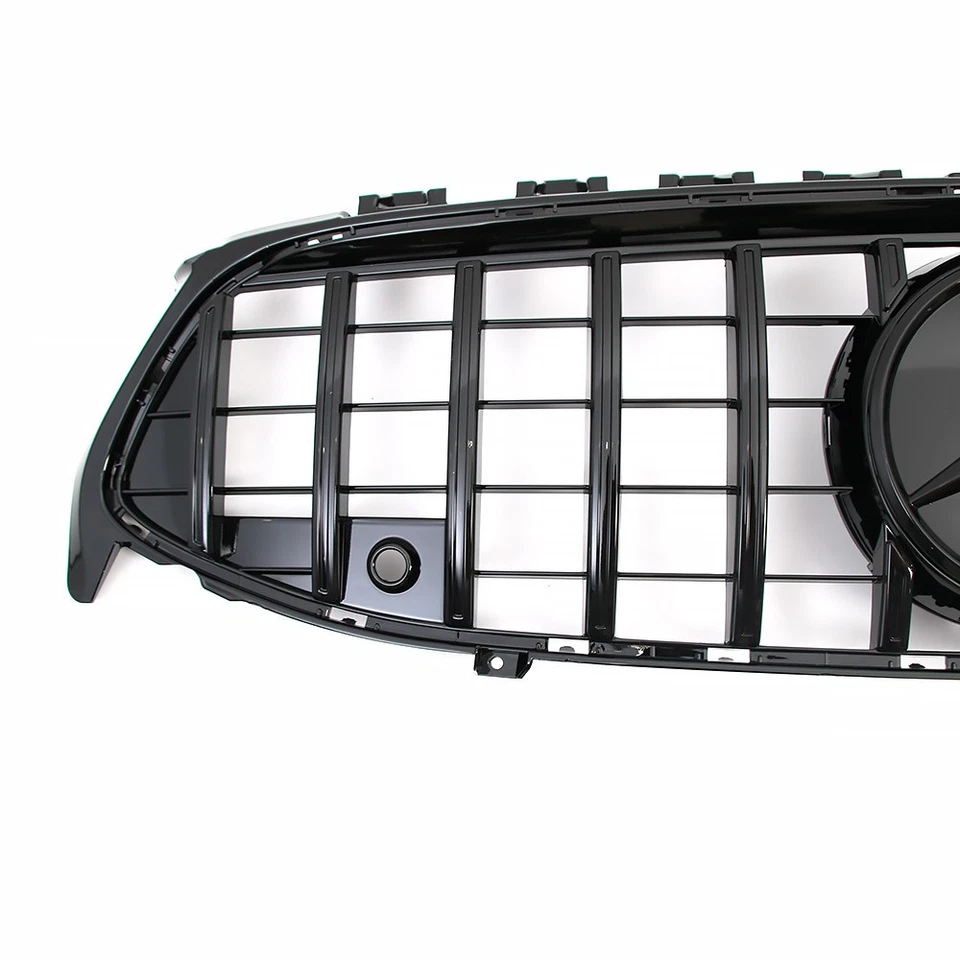 Grill For Mercedes Benz W118 CLA-Class CLA250 Black Grille W/3D Emblem 2020-2023 - Image 3 of 4