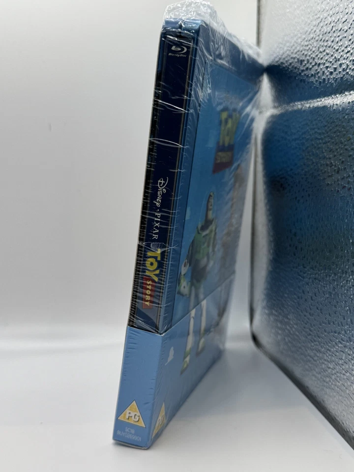 DISNEY PIXAR'S TOY STORY - (UK) LENTICULAR 3D + 2D BLU RAY STEELBOOK - NEW - Image 2 of 4