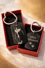 Personalized Pet Photo Keepsake Keychain