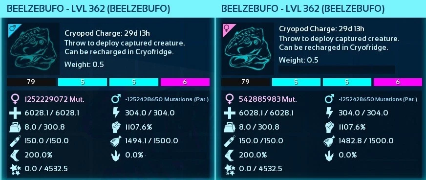 ARK Survival Ascended PvE BEELZEBUFO FROG GALAXY TOP EGG PAIR PC/XBOX/PS5 ASA - Image 2 of 3