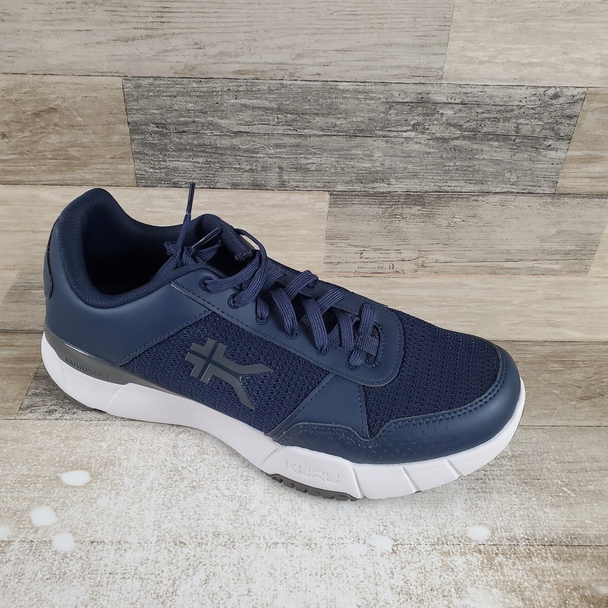 KURU Quantum 2.0 Mens Shoes Sz 12 M Indigo Blue Slate Gray Mesh