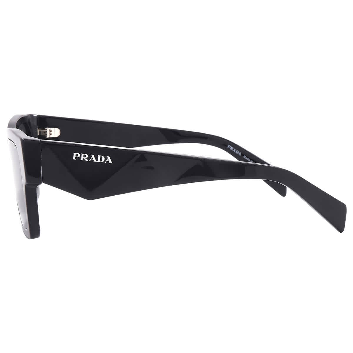 Prada Grey Square Men's Sunglasses PR A06S 16K08Z 50 PR A06S 16K08Z 50 thumbnail 4