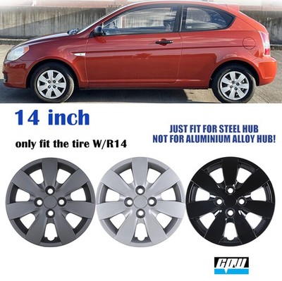 14'' Inch Hub Caps For 2008-2011 HYUNDAI ACCENT SEDAN/ HATCHBACK Wheel Rim Covers