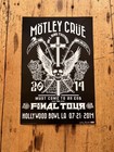 Motley Crue Final Tour 2014 Hollywood Bowl L.A. Ca. Poster Limited Ed & Numbered — photo 1