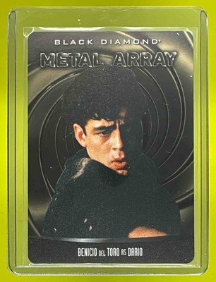 2024 Black Diamond Upper Deck Metal Array Benicio Del Toro as Dario /99 M-31