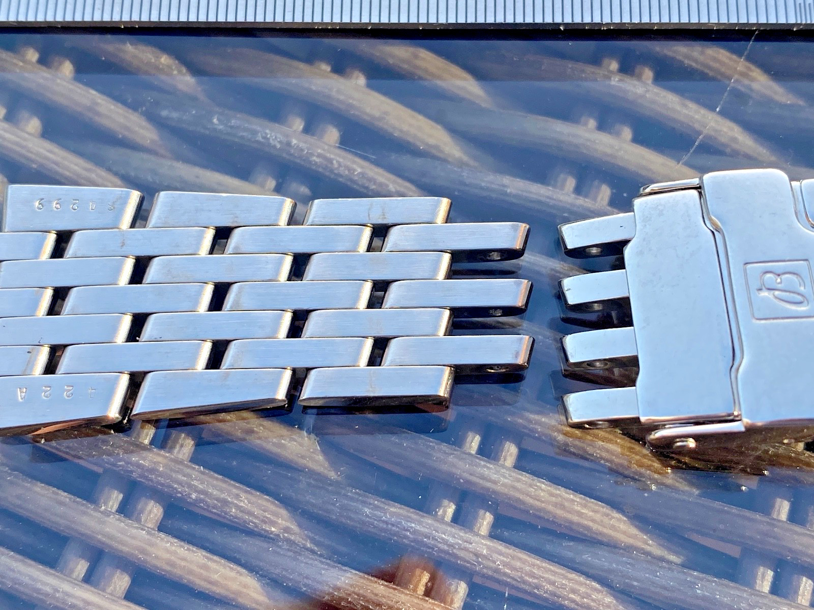 Breitling Navitimer 20mm 422A Watchstrap Bracelet - Genuine & Authentic image 5