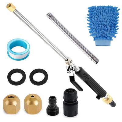 #ad Jet Nozzle 18quot; High Presure Power Washer Wand w Nozzles amp; Hose Connector amp; Glove $18.99