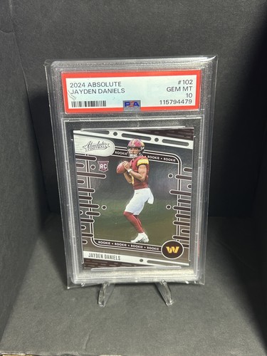 2024 Panini Absolute - Rookies Jayden Daniels #102 (RC) PSA 10