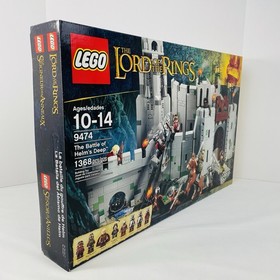 LEGO 9474 The Lord of the Rings: The Battle of Helm's Deep New Sealed Retired